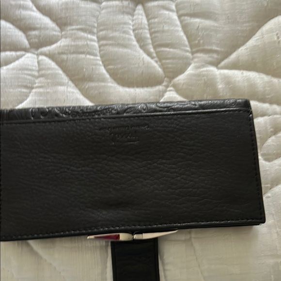 Fossil Black Leather Wallet - Picture 3 of 4